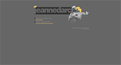 Desktop Screenshot of jeannedarc.com.fr